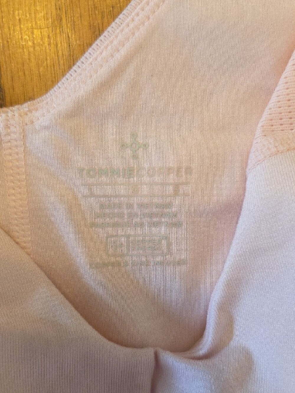 Light Pink Wireless Comfort Bralette - Picture 2 of 5